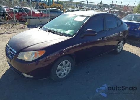 2008 Hyundai Elantra Gls/Se из США, поврежденный, VIN KMHDU46D68U421213